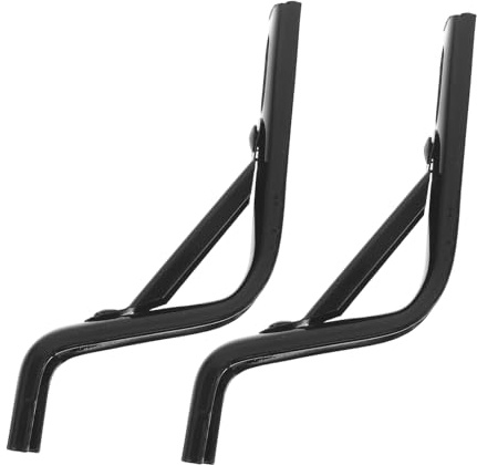 YARNOW Set Staffe di Montaggio per Ruote di Allenamento Bici da 18 Pollici per Supporto Stabilizzatore Regolabile per ASSE Posteriore Kit Accessori per Migliorare Stabilità e