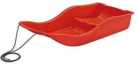 Trineo SNOW en forma de barca, con asiento y cuerda