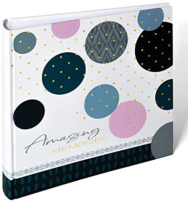 walther design Fotoalbum blau 30 x 30 cm Amazing Memories MX-485-L