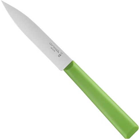Opinel 254587 Küchenmesser, Kunststoff, Grün