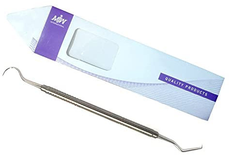 Hook Pick Double Ended Oral Hygiene Explorer Stainless Steel Teeth Cleaning Oral Student Tool Tooth Picks Metal