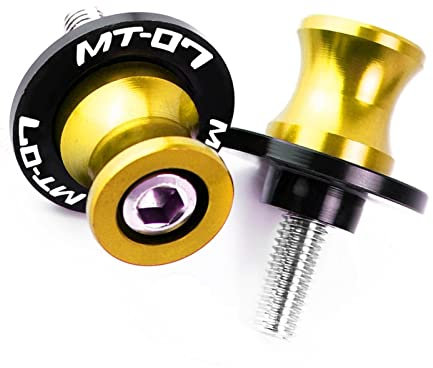 Motorrad M8 Hinterer Kipphebel Spool Slider CNC Halterung Hinterradgabelschraube Für Yamaha MT-07 MT07 FZ07 Tracer 2013-2016 Schwingarmspulen (Farbe : G, Size : 8MM)
