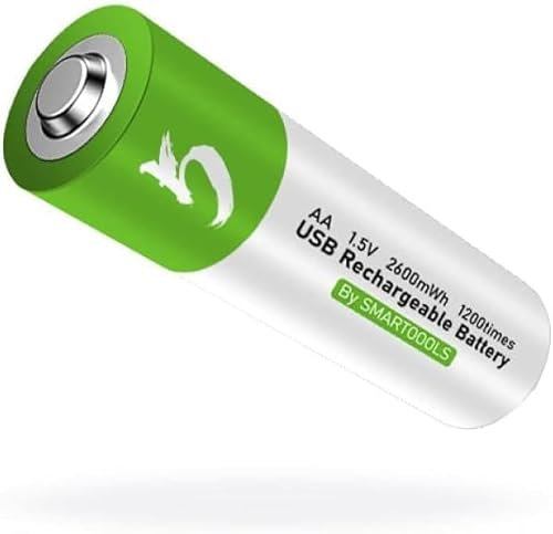 AA USB Batteria Ricaricabile 1 5 V 2600 MWh Batteria Agli Ioni Di Li-ioni Per Il Mouse Remoto Mouse Piccolo Ventola Piccolo GIOCATTOLO ELETTRICO.4 Pezzi AA E 2 Cavi