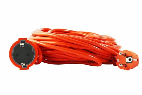 JOJO1-SHOP Cavo Prolunga Elettrica Presa Schuko Maschio Femmina 10 Metri Esterno Giardino