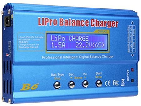 Digitales RCLadegerät - iMAX B6#01, 80 W Ladetechnologie für Lipo-, LLiPo-, NiMH Batterien