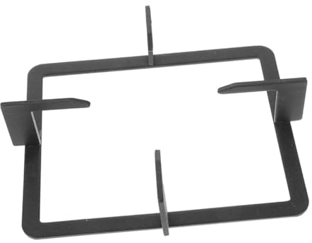 KOCKSHION Soporte Rectangular Antideslizante Para Estufa De Gas Rejilla Estable De Fundición Para Cocina Accesorio Seguro Para Hornillo Fácil De Limpiar Resistente a Altas Temperaturas