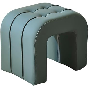 Bank Polsterbank mit Bettbank, Schuhbank, für Schlafzimmer/Eingang/Wohnzimmer, mit Massivholzbeinen, modern, schmal, Ottomane, Sitz, Fußhocker