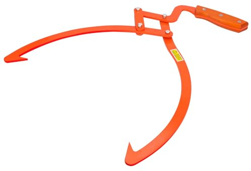 Opaltool 20 Pinza Forestal para Troncos, Gancho para Levantar Troncos Agarre Suave para Leña Forestal, Elevación de Tocones