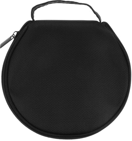DIYEAH Custodia Porta CD con Zip Capacità Dischi Borsa Portatile Resistente Graffi e Umidità Organizer Compatto per Musica Giochi e Software Adatta Viaggi e Auto Design Sottile Nero