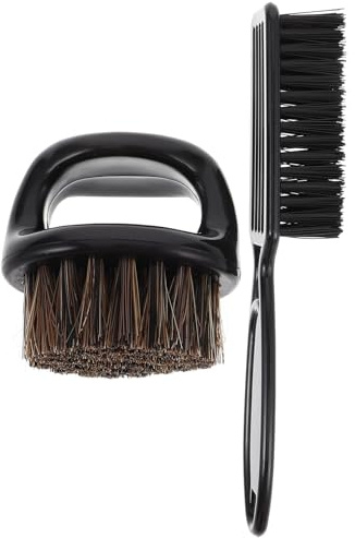 Toyvian Kopfhautbürste Für Männer Bartbürste Mit Kopfhautkratzer Barbier-knöchelbürste Gesichtshaarbürste Bartbürste Zum Staubwischen Toupierbürste Set Für Professionelles Haarstyling