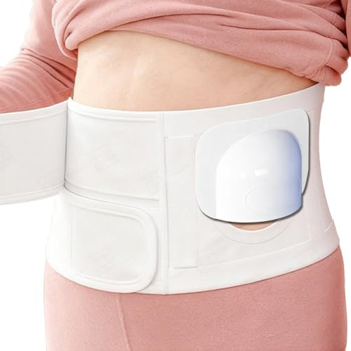 Stomiband, Dubbelreglerande Stomiband, Stomitillbehör för Kolostomi, Ileostomi, Urostomi, Både Vänster och Höger Sida Kan Användas(Medium)