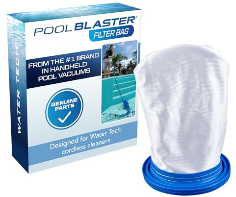 POOL BLASTER Genuine Replacement Sand & Silt Filter Bag for Catfish Ultra, iVac 250, iVAC C2, Max, and Volt FX-4 Pool Vacuums by Water Tech