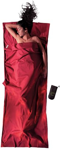 Cocoon Monk's Red Lightweight Travel Sleeping Bag