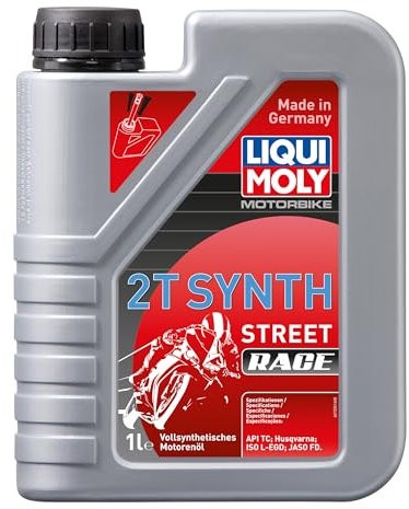LIQUI MOLY Motorbike 2T Synth Street Race | 1 L | Motorrad 2-Takt-Öl | Art.-Nr.: 1505