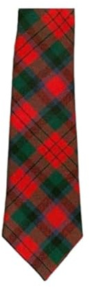 Kilts Wi Hae MacDuff Krawatte, 100 % Wolle, schottisches Schottenkaro, tartan, Einheitsgröße