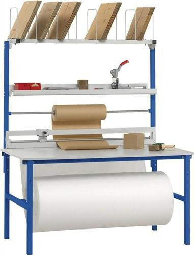 Packtisch-Set B 2000 x T 800 mm Aufbauten Variante 2-2431651