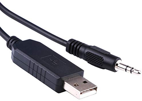 Câble USB vers jack audio 3,5 mm 5 V TTL UART avec chipset FTDI pour téléviseurs LG HDTV LG Mazur PRM-9000, TTL-232R-5V-AJ