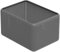 Rotho Madei Cesta de almacenamiento 13l, Plástico (PP reciclado) sin BPA, antracita, 13l (32.6 x 23.8 x 18.8 cm)