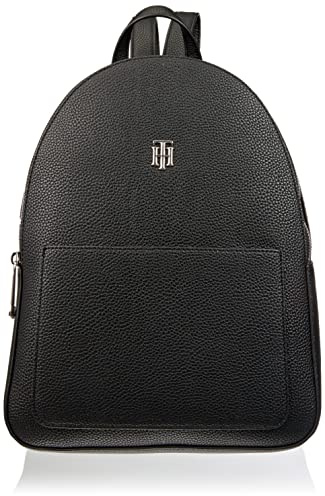 Tommy Hilfiger Damen Rucksack TH Element Backpack Handgepäck, Schwarz (Black), Einheitsgröße
