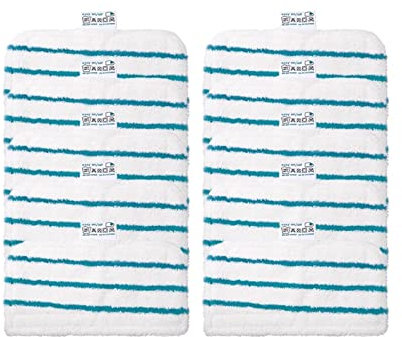 SUPENG Steam Mop Pads Compatible With Black Decker Steam Mop FSM1610 FSM1630 Replacement Mopping Cloth (Color : 10pcs)