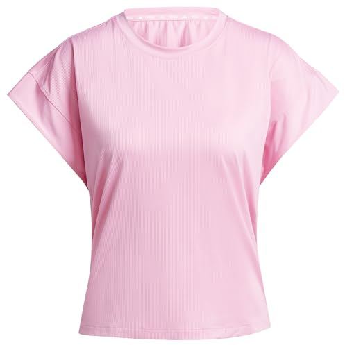 Adidas Damen Studio Tee, Bliss pink/Grey Two, S