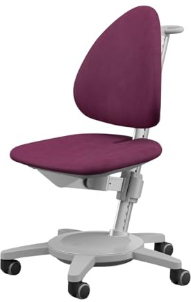 Moll Maximo Kinderschreibtischstuhl | mitwachsend & ergonomisch mit individuell Verstellbarer Sitzfläche und Rückenlehne | Drehstuhl ideal für Schulkinder | langlebig & hochwertig | Made in Germany