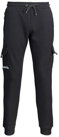 Scruffs Mens Slim Fit Trade Jogger Sweatpants, Black, M Slim UK
