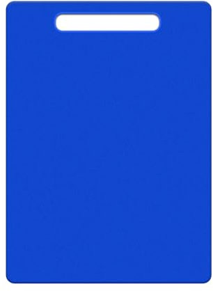 AEX Large Plastic Chopping Board – BPA-Free, Flexible Cutting Board for Kitchens Non-Slip Food Prep Surface for Vegetables, Fruit & Meat -Lightweight & Easy to Clean (Blue)