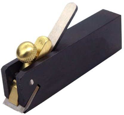 Mini cepilladora de carpintería, pequeña cepilladora de madera manual, carpintería, herramienta de mano para manualidades, recorte, alisado de superficies (tipo B)