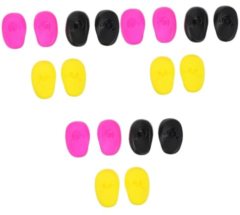 Beaupretty 3sets Under Hair Dryer Ear Protectors Hair Dyeing Supplies Salon Earmuffs 6pcs*3