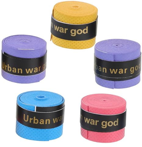 Toddmomy 5st Antirutsch Klebeband Griffband Schläger Griptape Griffigkeit Angelrute