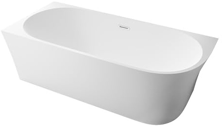 Bernstein Eckbadewanne Nova Corner Acryl 170 x 78 cm Weiß matt links