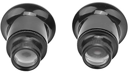 Magnifier, Watch Repair Magnifier 20X Watch Magnifying Glass 2pcs Timepiece Repair Magnifier Magnifying Glass Watchmaker Loupe Tool