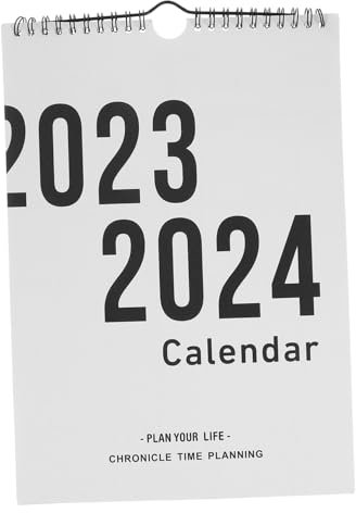 JEWEDECO Jahresplaner Wandkalender Hängender Monatskalender Für Zuhause Und Büro Mit Klarer Druckqualität Und Praktischem Design Für Familienorganisation