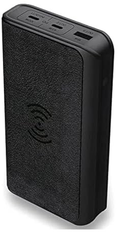 Power Bank 20000Mah, Power Bank PD 100W/45W Dual Type-C Caricabatterie Per Telefono A Ricarica Rapida Caricabatterie Wireless Portatile Da 10 W, Display Digitale A LED, Per Telefoni, Laptop E Altro