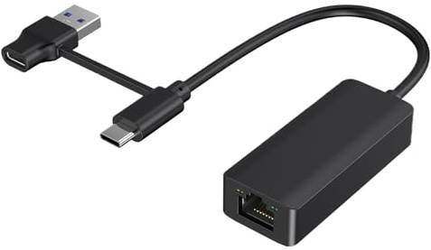 Scheda Di Rete Gigabit Per PC Convertitore Di Rete USB Per Computer | Scheda di rete cablata USB 3.0 Cavo Per Laptop Auto Telefonia Servizi Business Videogiochi Computer