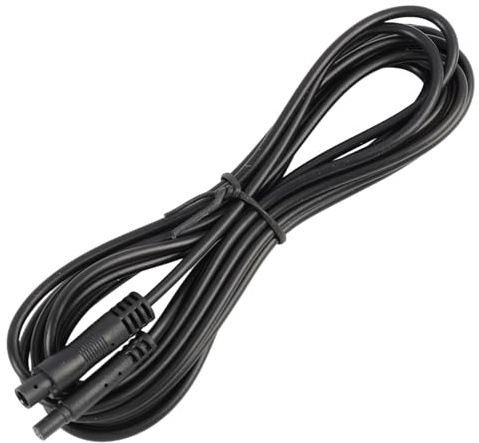 3M Câble D’Extension Caméra De Recul 4 Broches, Cable Camera De Recul pour Enregistreur Auto, Compatible 12V 24V Véhicules comme Camion, Camping-Car, Remorque, Bus, Van, Accessoire Plug and Play