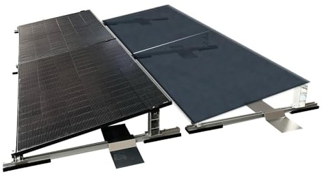 Solar Halterung Flachdach Ballast Montageset Dach Befestigung für 4 Solarmodule - 0% MwSt.