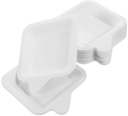 ARTSEWPLY 100 Piezas Platos Desechables para Pastel Resistentes y Seguros para Fiestas de Cumpleaños