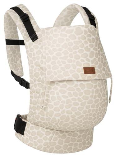 Hoppediz Buckle Toddler Preschooler Kleinkindtrage, Kigali | Ergonomische Vollschnallentrage mit gepolsterten H-Trägern – mitwachsend 9–25 kg, inkl. Anleitung