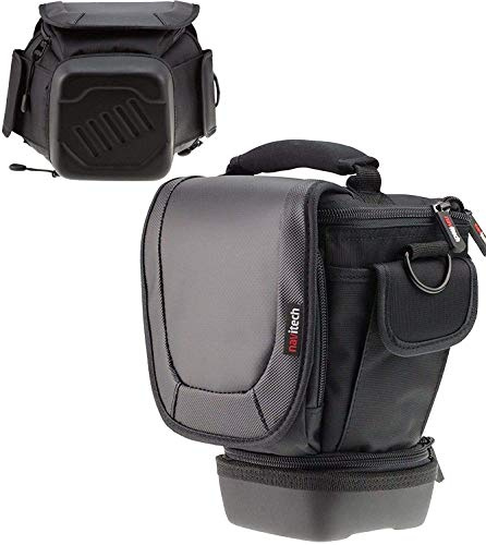 Navitech kameraficka för Ricoh GR III (utdragbar, lämplig för spegelreflexkameror och spegelreflexkameror)