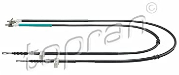 TOPRAN Cavo comando, Freno stazionamento 304742
