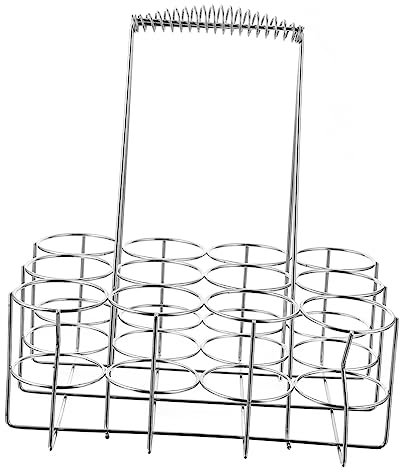 Cabilock beer rack bottle carrier drink wine water bottle flat water bottle 12 beer case beer holder carrier desk top organizer shelf Beer Metal Organizer bracket alloy bottled