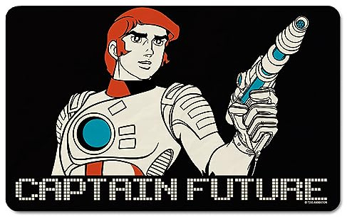 Logoshirt® Captain Future Wizard of Science Frühstücksbrettchen, 23x14cm | Spülmaschinenfest, Hitzebeständig, Lizenziertes Originaldesign