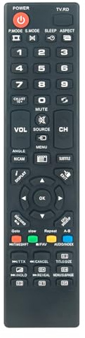 VINABTY Ersatz Fernbedienung Kompatibel mit Orion TV CLB40B900 CLB40B910