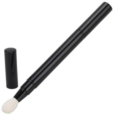 Doppelte Enden Lidschatten Smudge Pinsel, 2 in 1 einziehbarer automatischer versiegelnder weicher Wolle Make-up Pinsel Make-up Applikator für Unter-Augen-Mischung