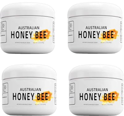 Crema australiana per la guarigione del dolore e delle ossa, al veleno d'api e alle ossa, 60 g, crema al veleno d'api con veleno d'api australiano, crema per la terapia delle articolazioni del veleno