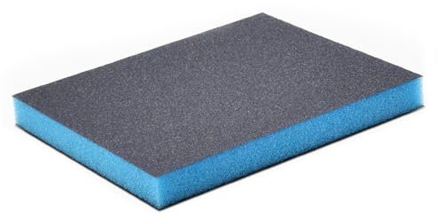 Éponge de Ponçage Polyvalente - Parfaite pour Lisser, Nettoyer et Rénover Les Surfaces en Cuir, Compatible avec Le Cuir Liquide et Le Colorant en Spray