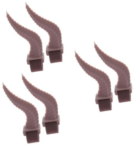 Angoily 3 Pairs Headphone Horn Accessories Demon Horns Headset Devil Horns Headphone Decorations 3d Devil Horn Devil Headphone Attachment Ear Horn Devil Headband 3d Demon Horns