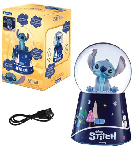 Lexibook, Stitch Enceinte Bluetooth Boule à Neige, SBS10D | Enceinte Bluetooth, design boule à neige, Bleu